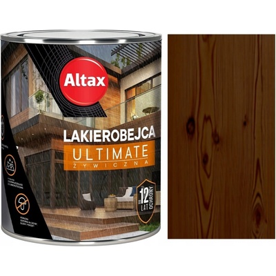 Altax lazura na dřevo ULTIMATE pryskyřičná 5L Palisandr až 12 let