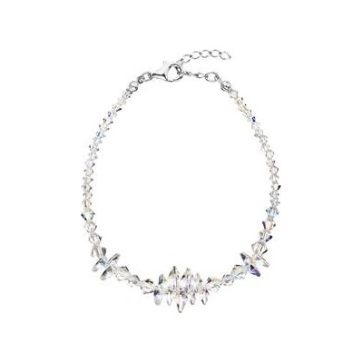 Evolution Group CZ stříbrný s krystaly Crystals from Swarovski AB 33107.2