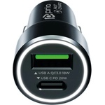 Prio Зарядно за кола за устройства с конектор USB-C / USB-A, двоен, 20W (15632)