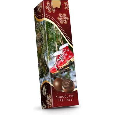 Selllot Vánoční mini bonboniéra Brusle 40 g