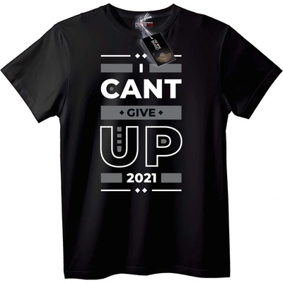 NOONEBRAND Тениска Не Мога да Се Предам 2021 - XL, White