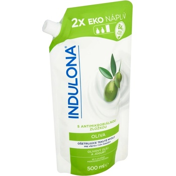 Indulona Tekuté mydlo náhradná náplň Oliva 500 ml