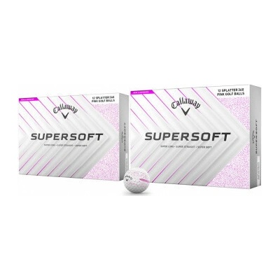 Callaway Supersoft Splatter 360 růžové 24 ks