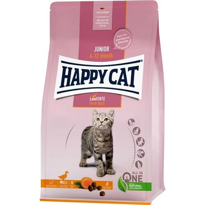 HAPPY CAT Junior Farm Duck 2 x 4 kg