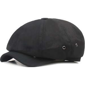 HARAHU Мъжка беретка ro-25681 - Черна / 60см kp25681