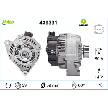 generátor VALEO 439331