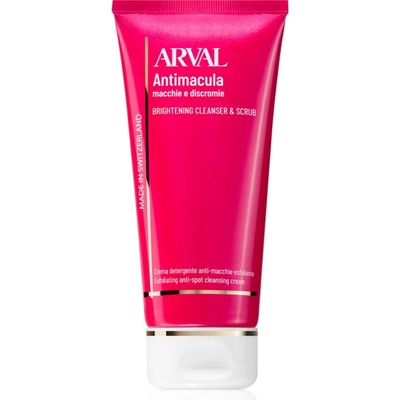 Arval Antimacula Brightening Cleanser & Scrub почистващ пилинг крем за озаряване на лицето 175ml