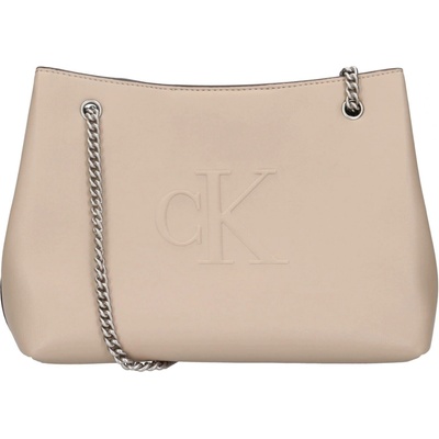 Calvin Klein Jeans Menší dámská kabelka Villa béžová