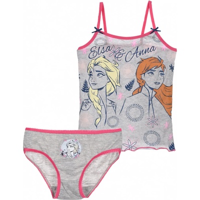 Dievčenská spodná súprava DISNEY FROZEN šedá