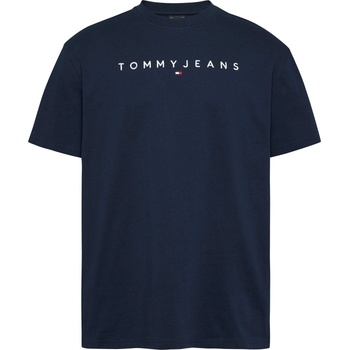 Image 1 of Tommy Jeans Тениска Tommy Jeans Men's Linear Logo T-Shirt - Dk Night Navy
