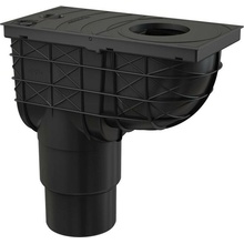Enpro Lapač strešných splavenín priamy DN Ø 125/110 mm čierny