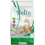 Clear Cat Felin green apple - калциев бентонит ЗЕЛЕНА ЯБЪЛКА, с висока способност да се слепва на топче - 100% естествена, 10 литра - Турция