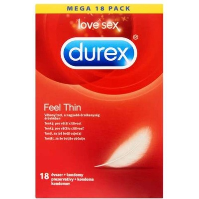 Durex Feel Thin Condom 18бр (5052197044973)