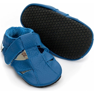 Liliputi Barefoot dětské sandály Liliputi Soft Paws Baby Sandal cobalt modré
