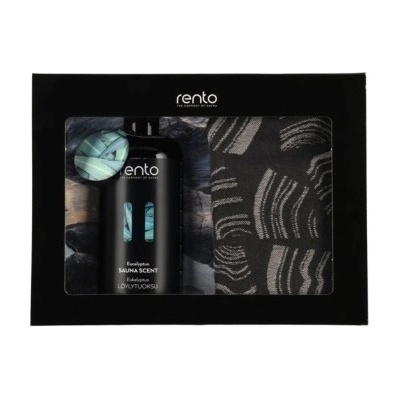 Rento dárkový set 2x saunový potah Pino + saunové aroma Eukapytus 400 ml – Zbozi.Blesk.cz