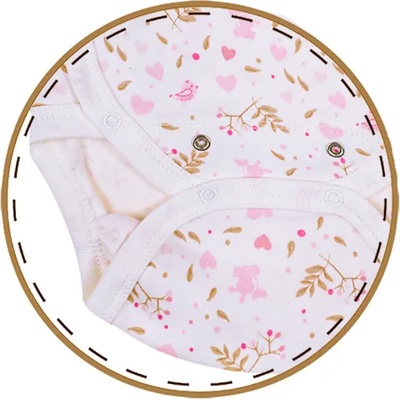 Bio Baby Бебешко боди прегърни ме от 100% органичен памук (97220103)