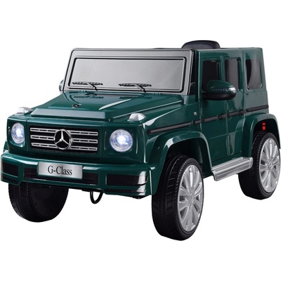 Mamido Elektrické autíčko Mercedes G500 zelená