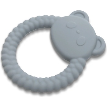 Lorelli Premium СИЛИКОНОВА ГРИЗАЛКА ПАНДА natural grey (10210870003)