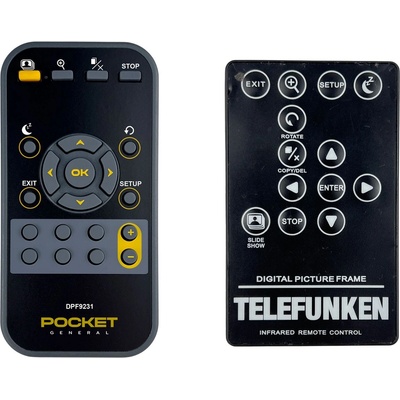GENERAL Telefunken dpf9231 - дистанционно управление дубликат (dpf9231)