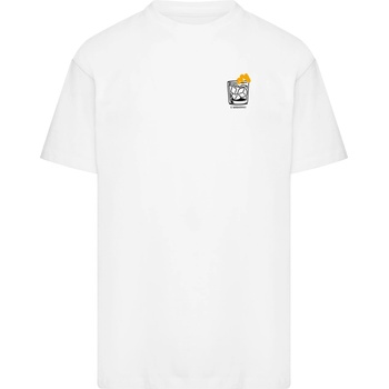 Mister Tee Тениска L? aperitivo Heavy Oversize Tee white XXLUB-MT4015-00220 - Тъмносив, размер XS