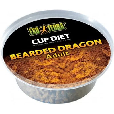 Hagen CUP DIETS - BEARDED DRAGON - Adult - купи с храна за пораснали агами - 360 g (6 x 60 g) - ГЕРМАНИЯ - PT3200