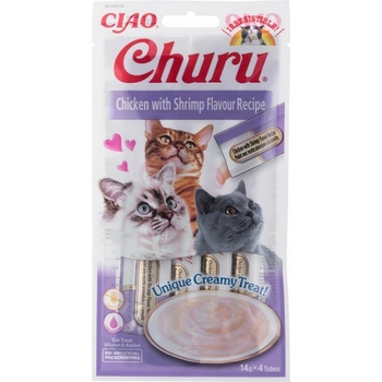 Churu Cat Chicken with Shrimp 4 x 14 g