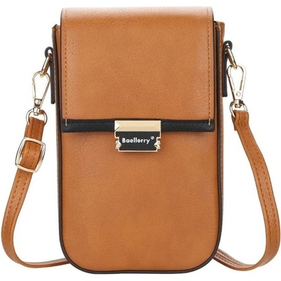 Baellerry Baellerry dámska mini kabelka na mobil Cindy N8615s5 Hnedá