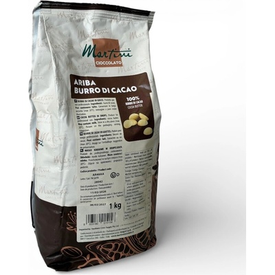 Master Martini 100% Kakaové máslo v peckách 1 kg
