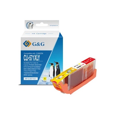 G&G Canon CL-571XLY - kompatibilný