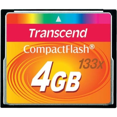 Transcend CompactFlash 4GB 133x TS4GCF133
