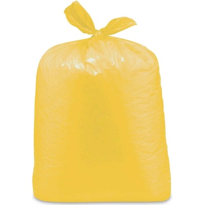 Eobaly.cz Pytel na odpadky (LDPE) 38 μm 700x1100 mm 120 l 25 ks žluté