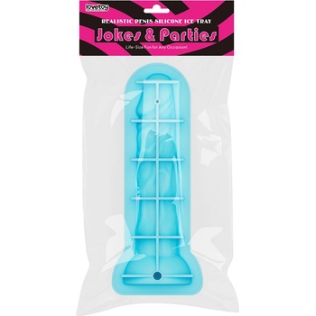 LoveToy Realistic Penis Silicone Ice Tray Blue