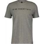 Scott Мъжка тениска Scott No Shortcuts S/S T-shirt - Light Grey Melange (016-9615-0213)