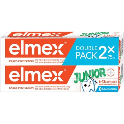 Elmex dětská Junior Duopack 2 x 75 ml