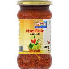 Ashoka Foods ASHOKA MIXED PICKLE V OLIVOVÉM OLEJI 300 g