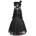Devil fashion дамска пола DEVIL FASHION - Black Gothic Gorgeous - ESKT05001