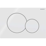 Geberit Sigma01 - Бутон за казанче, алпийско бяло 115.770. 11.5 (115.770.11.5)