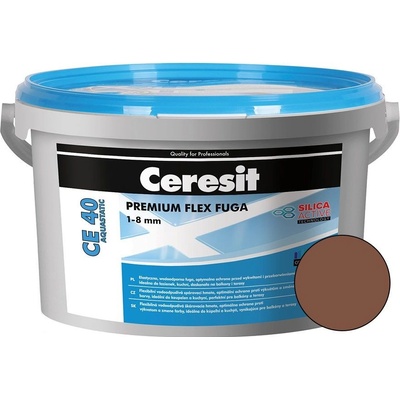 Ceresit CE 40 Škárovacia hmota, čokoládová, 2 kg 548051