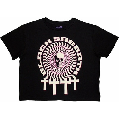 Black Sabbath tričko Hypnotic Skull Ladies Black