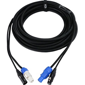 Fos technologies ltd 10м двоен кабел Powercon и DMX FC-PDC-10