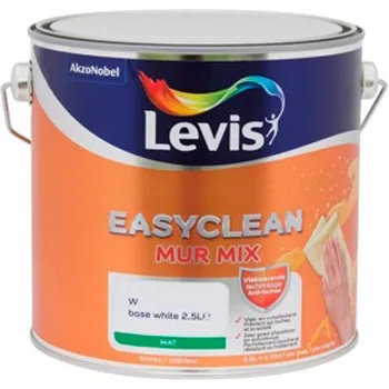 Image 1 of Levi's БОЯ ИНТЕРИОРНА levis easyclean mur МАТ w 1л БЯЛА БАЗА