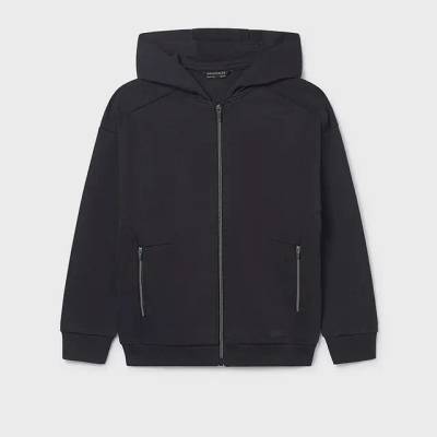 MAYORAL Суичър с качулка и джобове с ципове в черен цвят за момче Mayoral