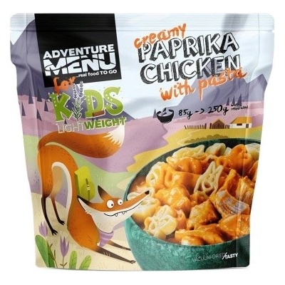 Adventure Menu Kuře na paprice s těstovinami 250 g