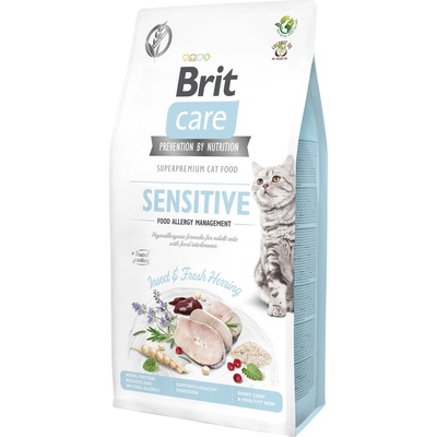 Brit Care Cat Grain-Free Sensitive Insect Food Allergy Management 7 kg