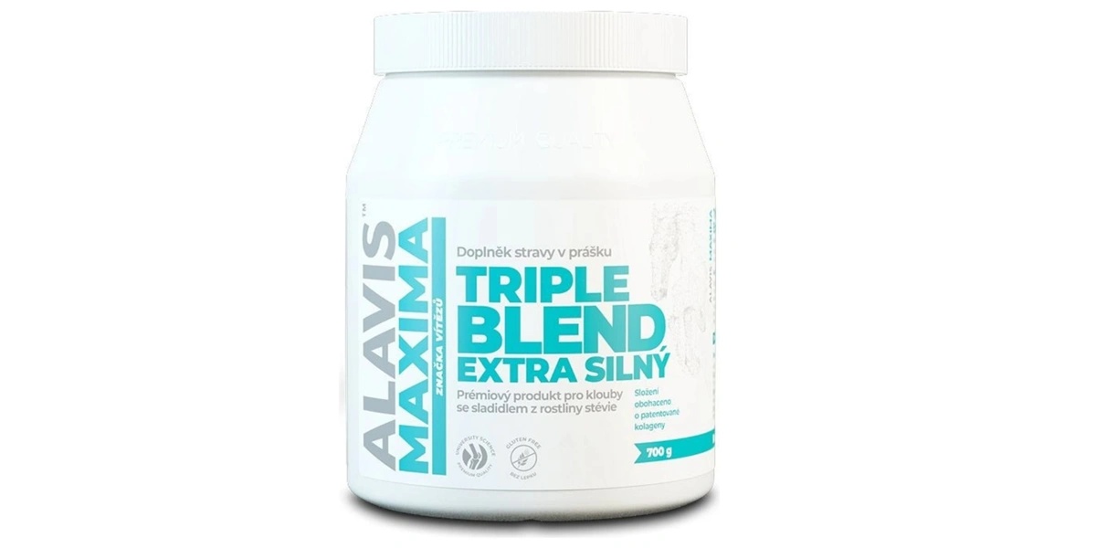 700g balení kloubní výživy Alavis Maxima Triple Blend