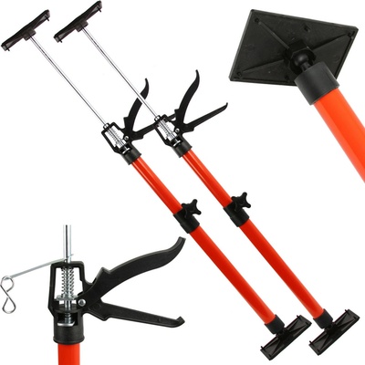tectake 402399 2 teleskopické stavební podpěry stropní 115-290cm - červená