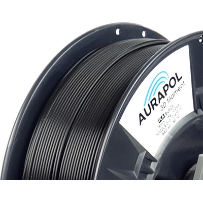 Aurapol PLA Čierna 1,75mm 1kg