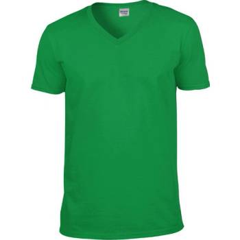 Gildan Lehké tričko pod košili do véčka zelená