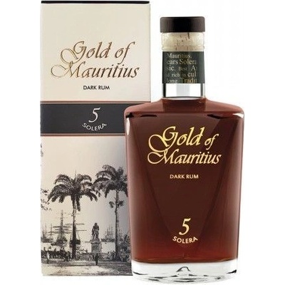 Gold of Mauritius Solera 5y 40% 0,7 l (holá láhev)