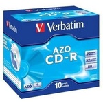 Verbatim CD-R(10-Pack)Jewel/Crystal/DLP/52x/700MB (43327)